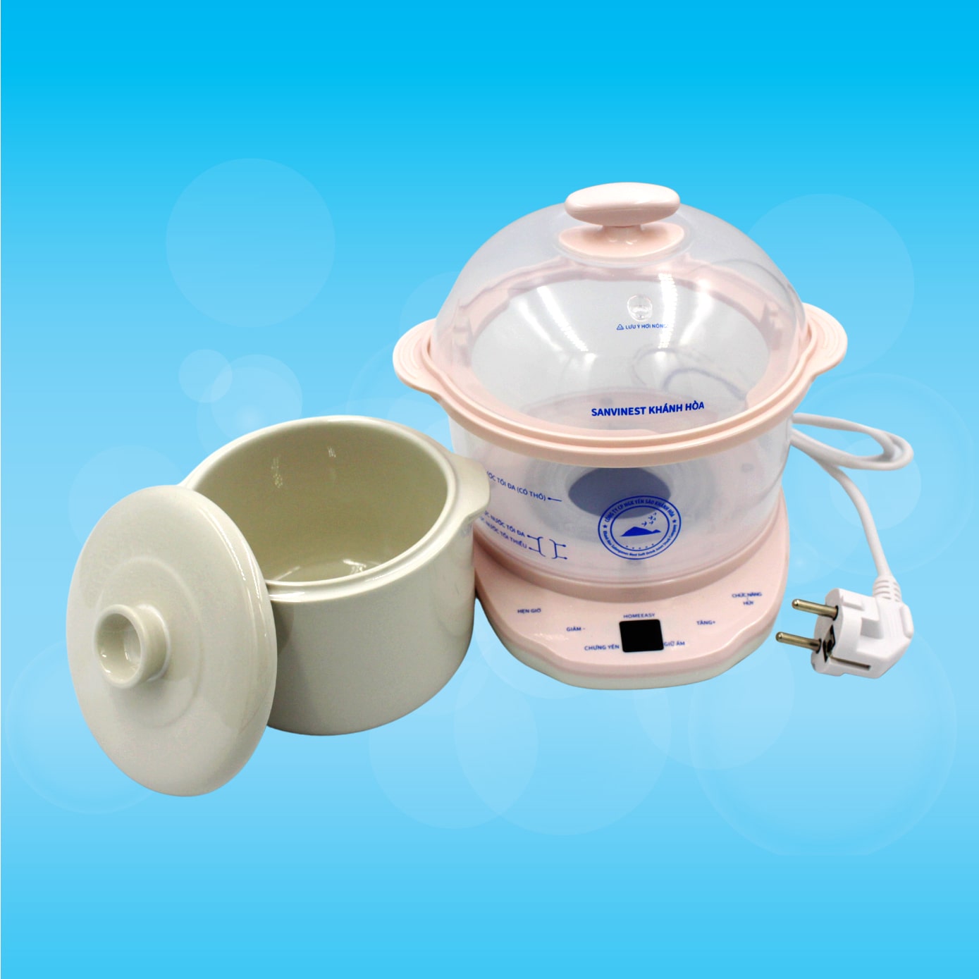Nồi chưng yến sào điện cao cấp 0.8L