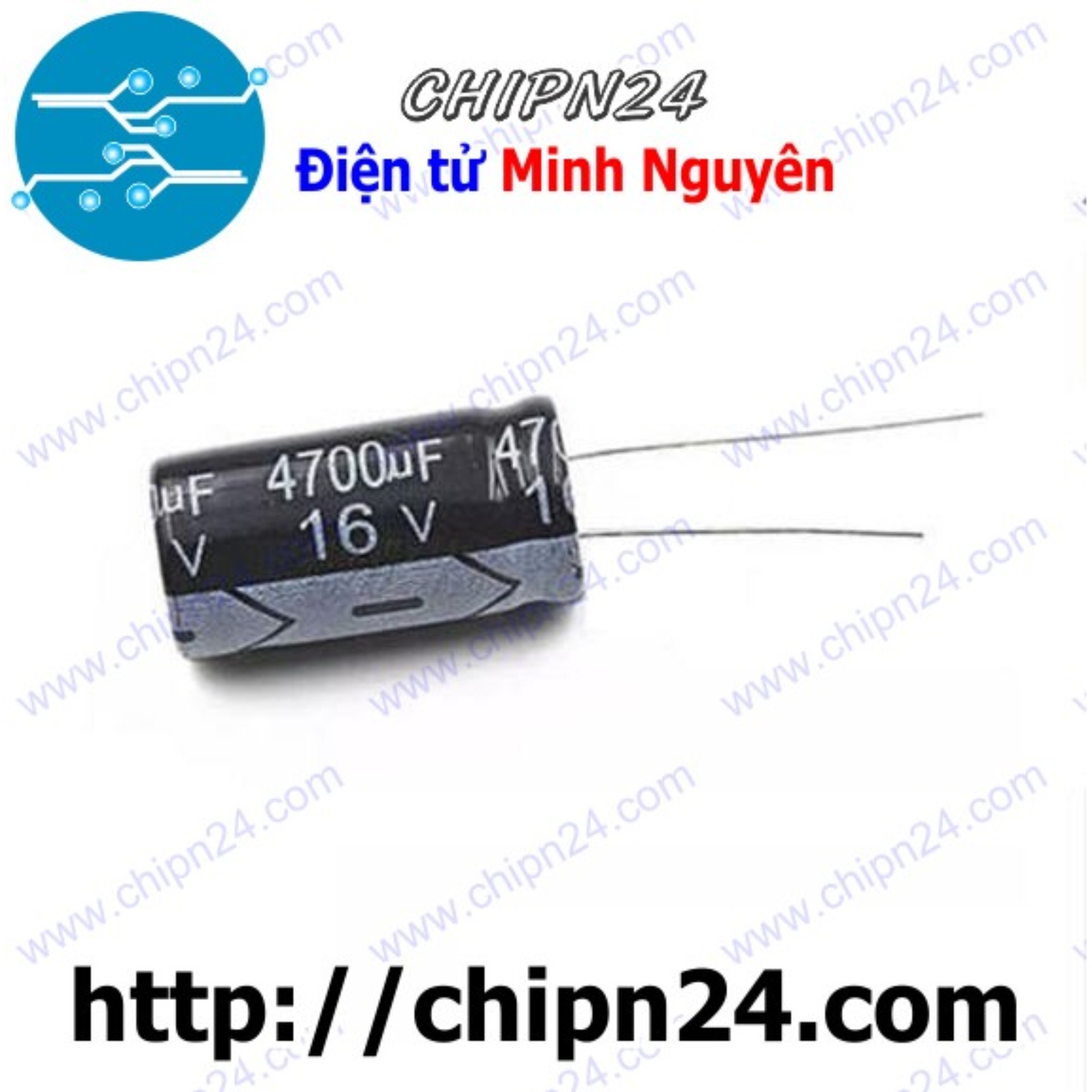 Tụ hóa 4,700uf 16v