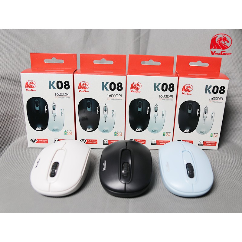 chuột không dây vinabox k08