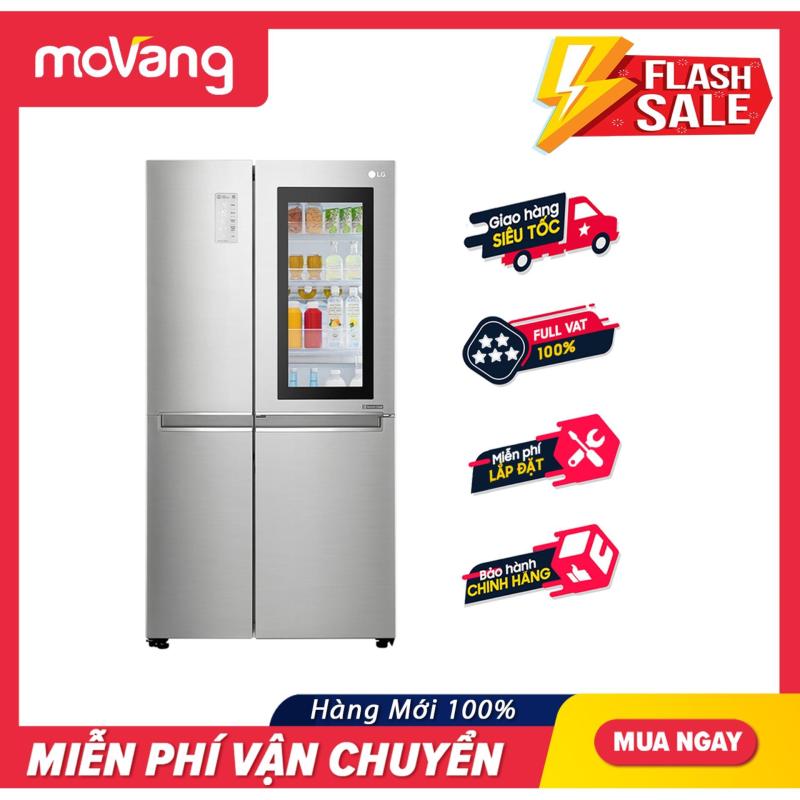 TỦ LẠNH LG INVERTER INSTAVIEW DOOR IN DOOR 626 LÍT GR-Q247JS - Công nghệ làm lạnh : Làm lạnh đa chiều - Kháng khuẩn / Khử mùi : Hygiene Fresh Công nghệ Inverter : Có