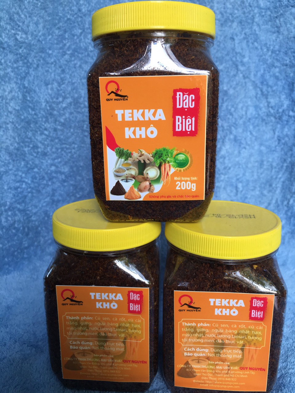 Tekka Khô Đặc Biệt-200gr Quy Nguyên