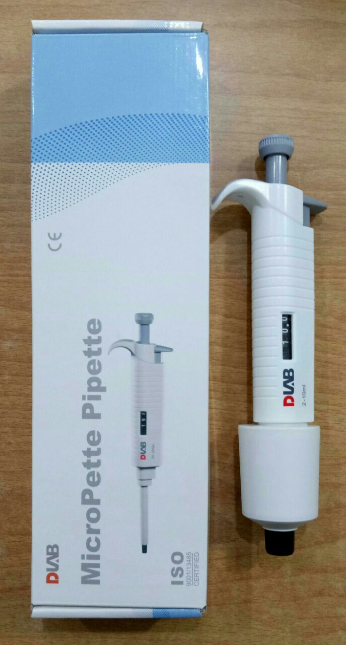 Dụng cụ hút mẫu Micropipette không hấp 1 kênh 2-10ml DLAB