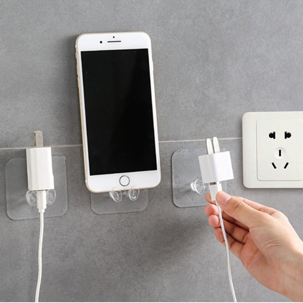 sét 2 móc treo phích cắm điện, treo đồ