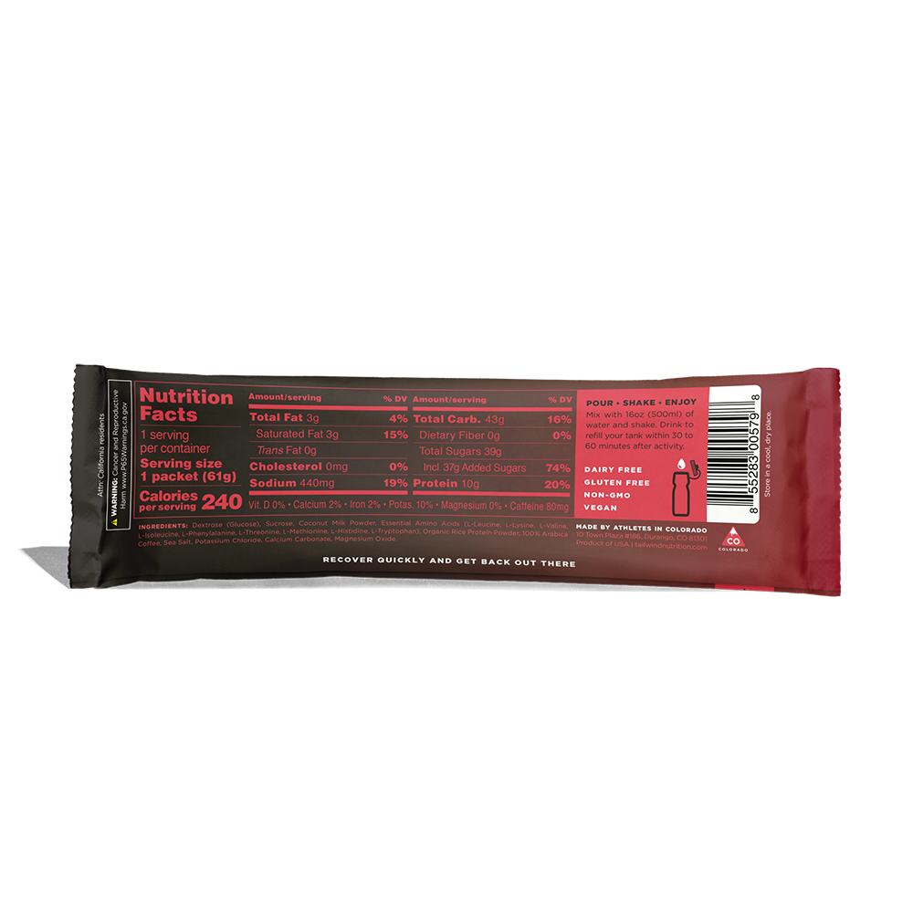 Bột Phục Hồi Năng Lượng Tailwind Rebuild Recovery 1 serving