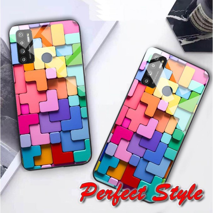 Ốp Lưng phủ bóng xếp hình Xiaomi Mi 10t pro note 7 8 pro note 9s k20 mi 8 se mi 8 lite k30 pro note 9 pro 5g 9 4g mi 5 6