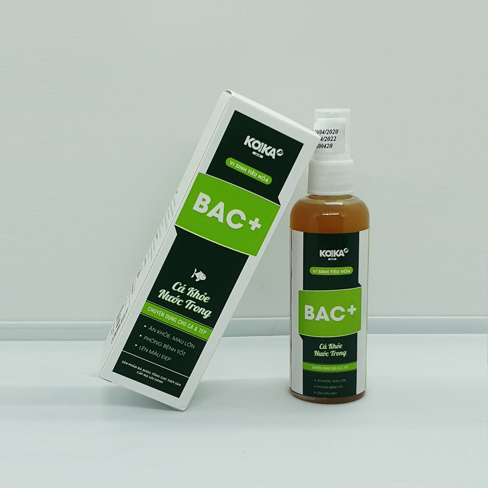 Men vi sinh Koika BAC+ cho hồ cá
