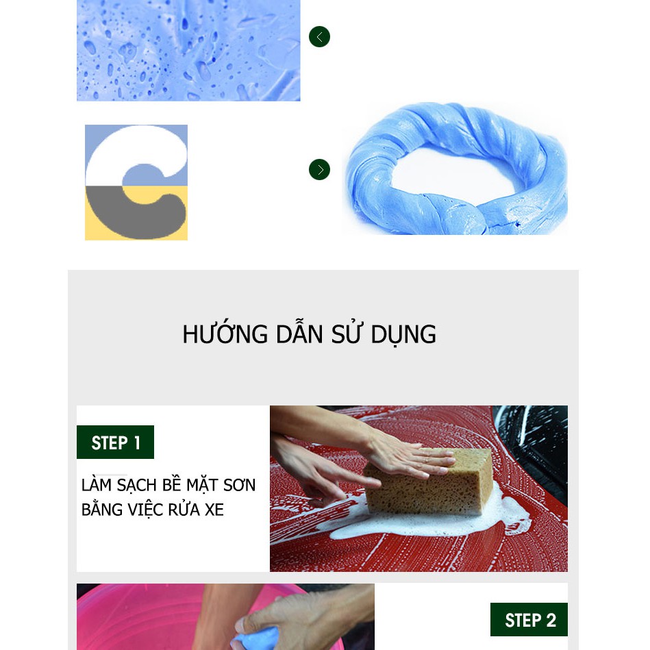 Đất Sét Tẩy Bụi Sơn Nhật Bản Joybond Clay Bar
