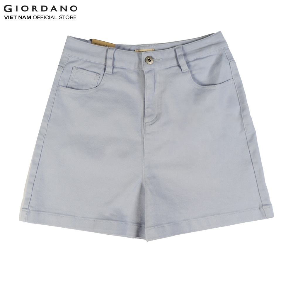Quần Shorts Denim Nữ Giordano 05403213