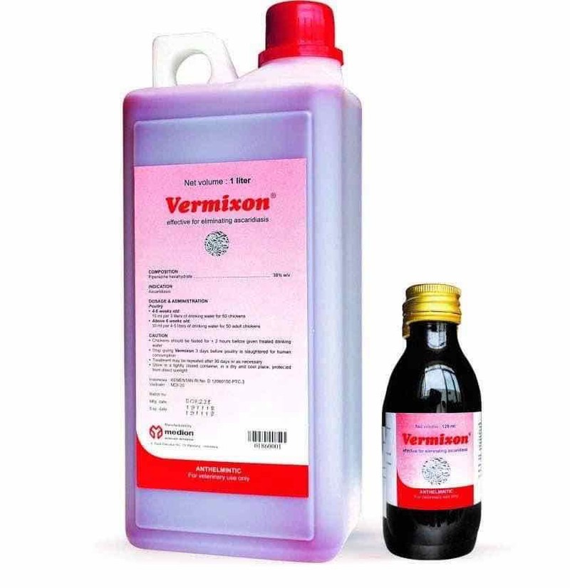 Xổ giun cao cấp VERMIXON ( 120ml )  cho gà xuất xứ indonexia