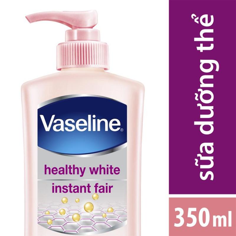 Sữa Dưỡng Thể Vaseline Trắng Da Tức Thì (350ml)