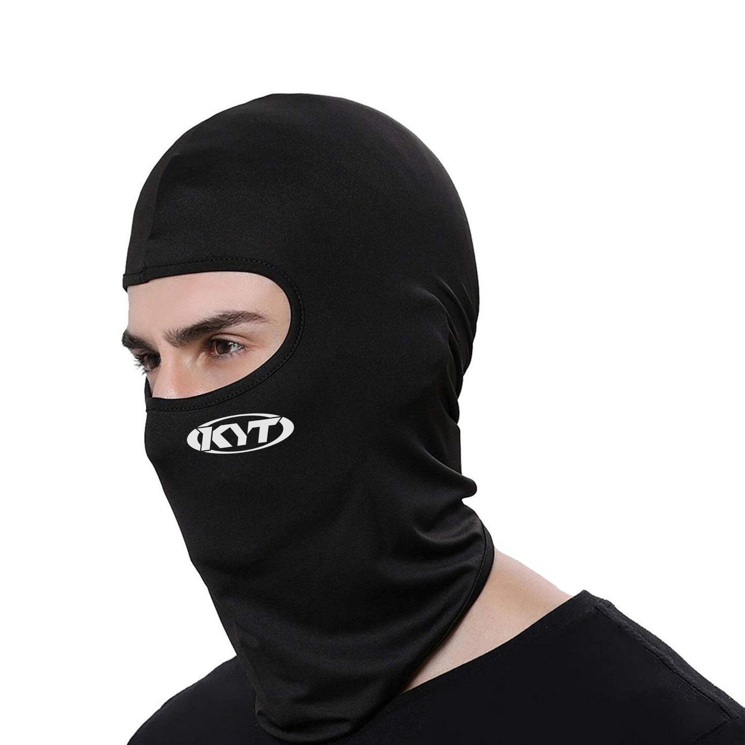 Khăn trùm đầu KYT phản quang cao cấp,khăn ninja KYT vải thun lạnh 4 chiều, co giản tốt thoáng mát