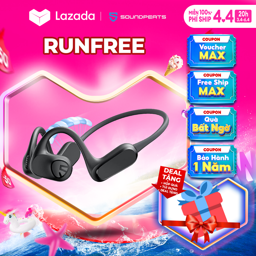 Tai nghe Bluetooth thể thao SoundPEATS RunFree