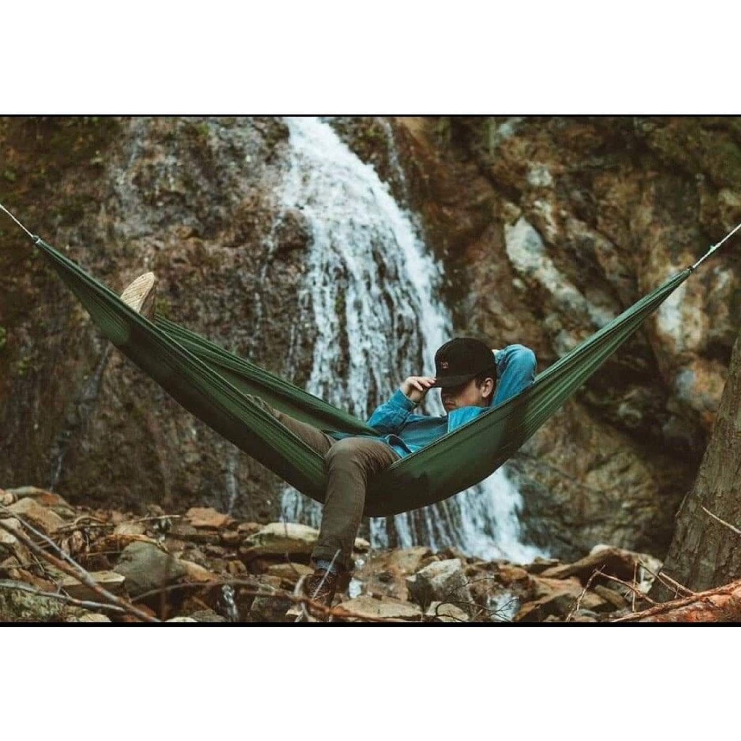 Võng dù 1 lớp - cuộn dây 16m