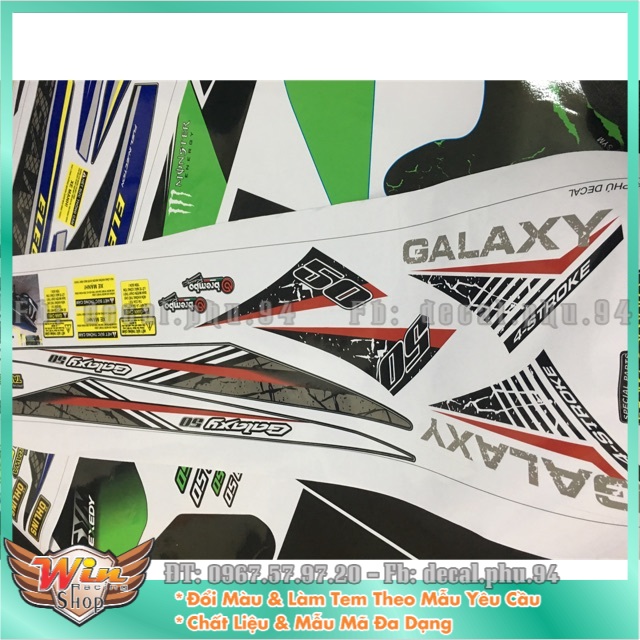 Tem rời zin galaxy 50cc đời 2019