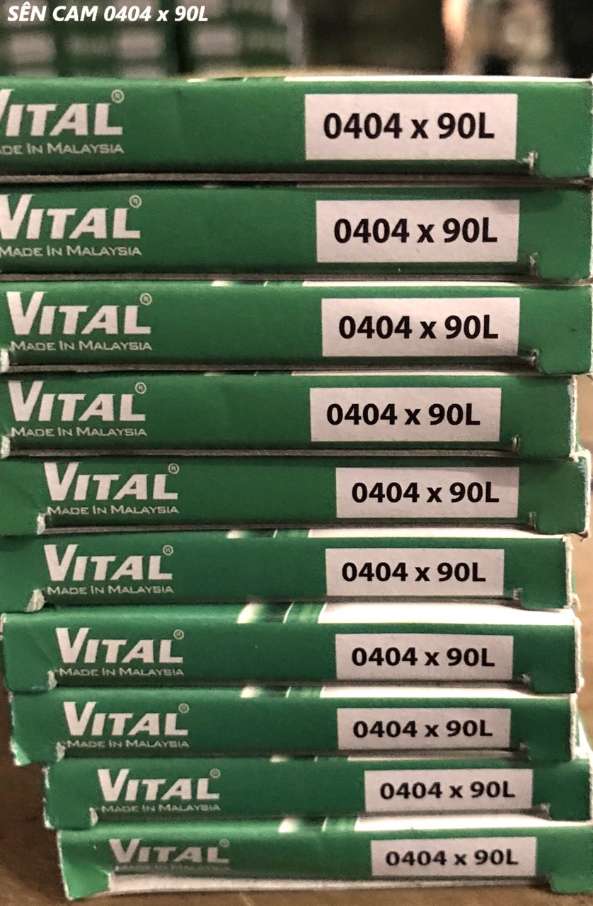 [HCM]Xích cam/Sên cam kép mỏng Vital 0404 -90L dùng cho các loại xe nouvo 1.2.3 Mio Spacy 100 Click AB 110 củ Stream Atila củ Jupiter FI Sirius FI Taurus FI