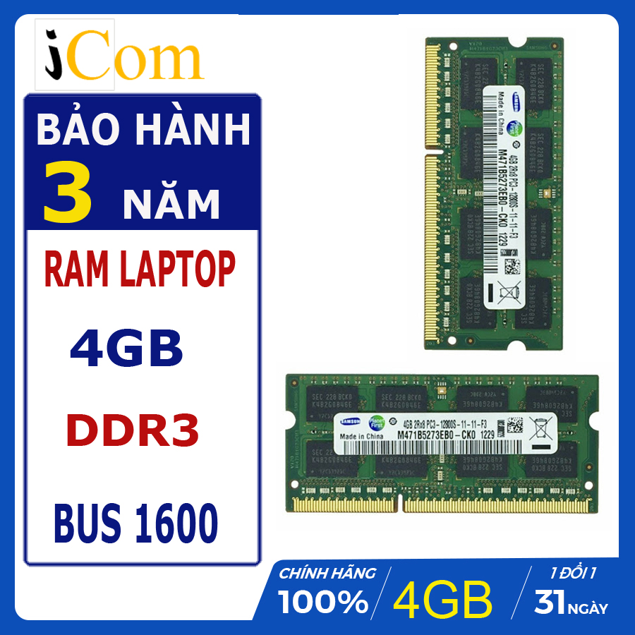 Ram laptop ddr3 4gb bus 1600