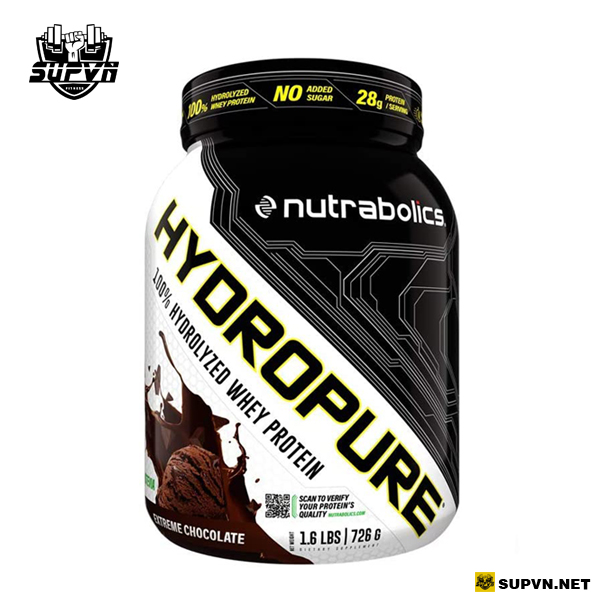 Whey hydropure hydrolyzed - Sữa tăng cơ giảm mỡ whey protein 100% thủy phân 1.6lbs