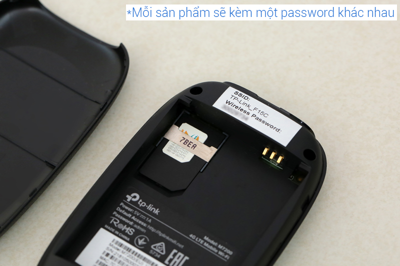 Bộ Phát Wifi Di Động 4G LTE TP-link M7200(Like new)