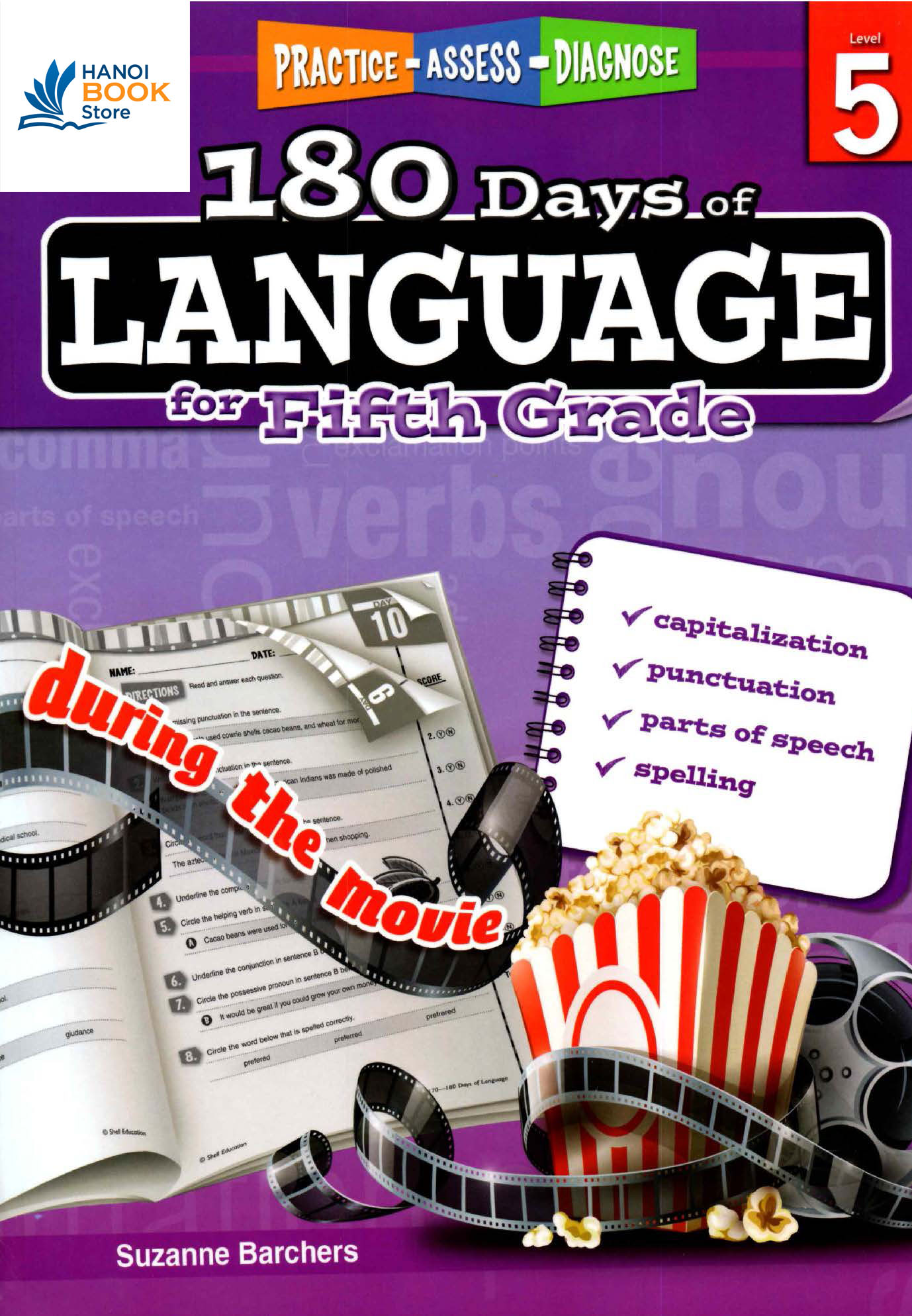 180 DAYS OF LANGUAGE FOR KINDERGARTEN LEVEL K-6
