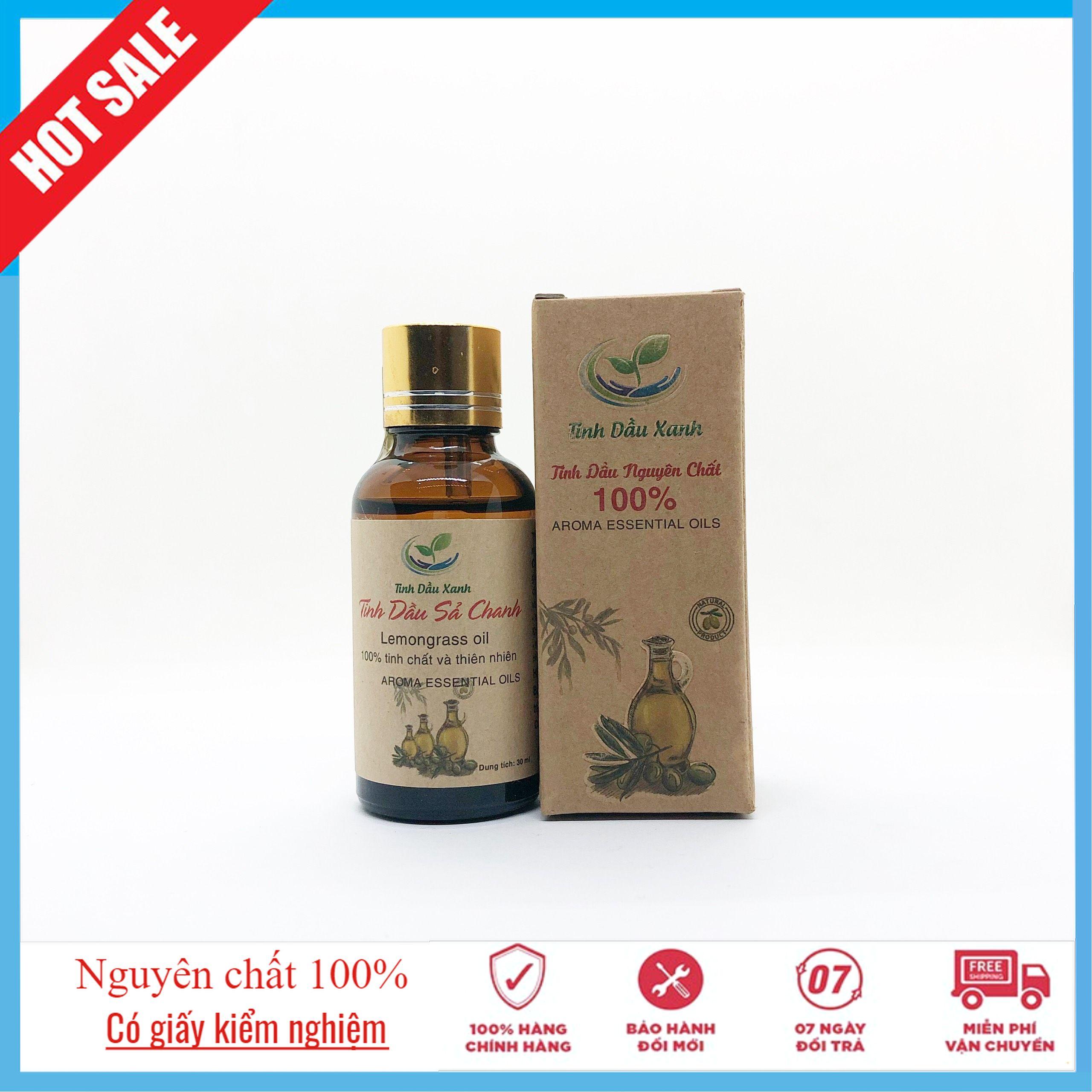 Tinh Dầu Sả Chanh Nguyên Chất 30ml