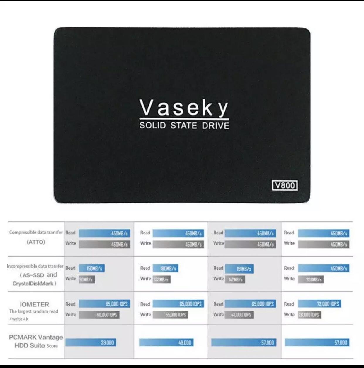 Ổ cứng SSD Vaseky V800 Solid-state-drive SSD 240gb 2.5 inch