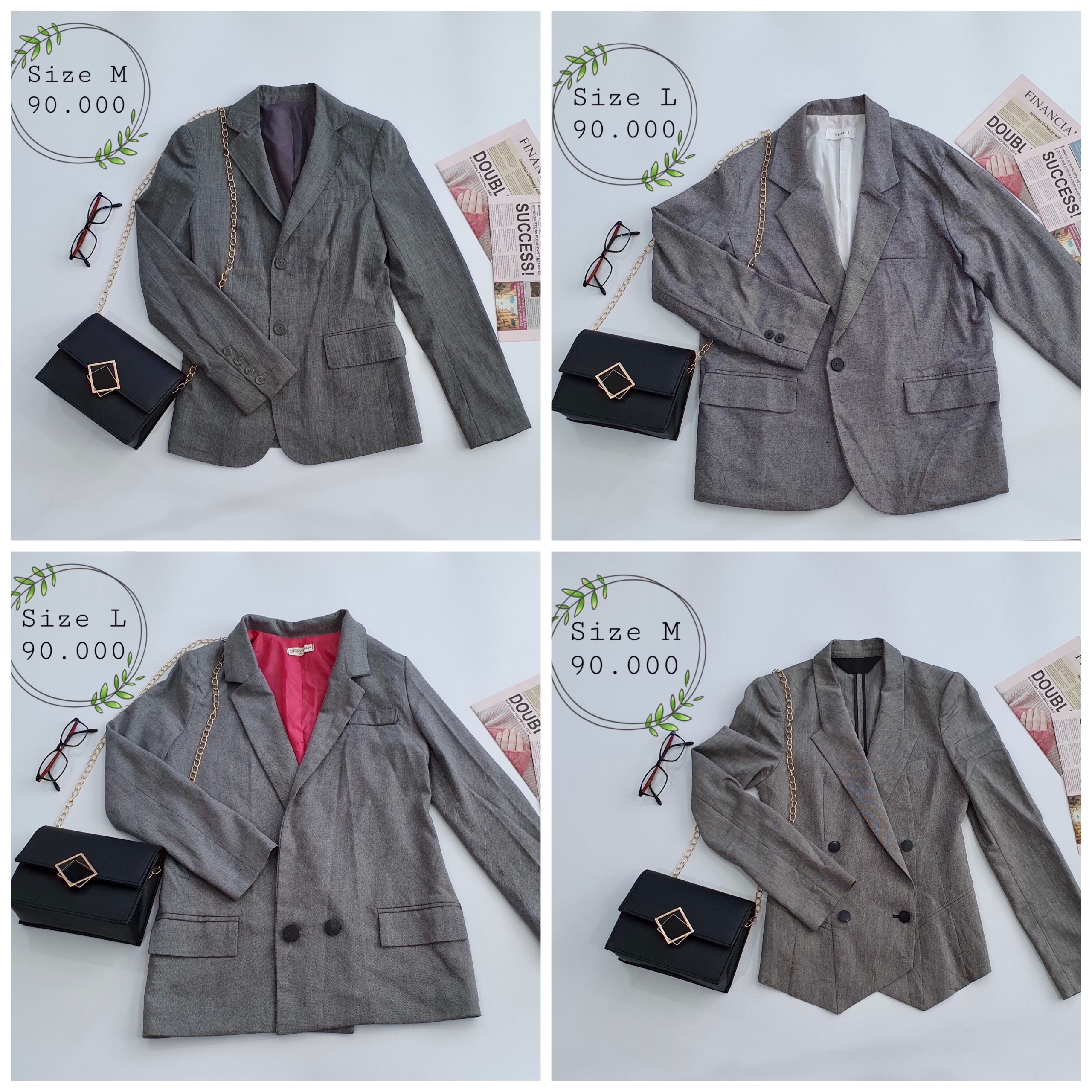 Vest, blazer nữ [2hand] đồng giá 90k