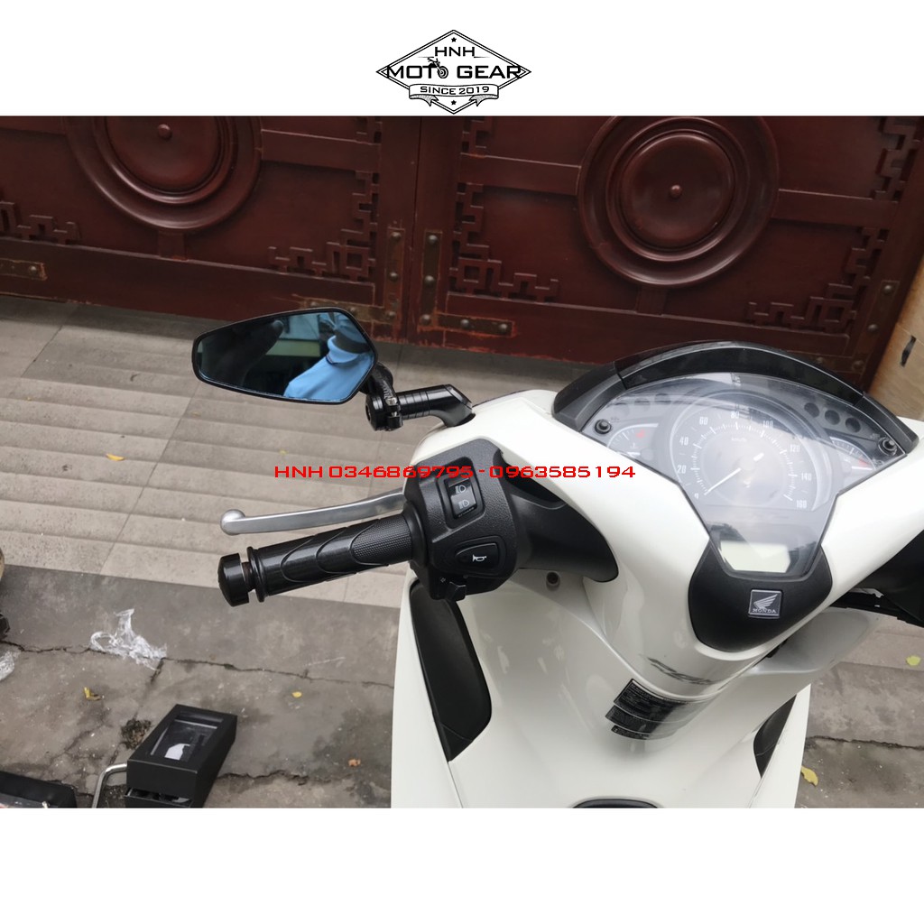 Gương Xe Máy Gù Xéo Kiểu 744