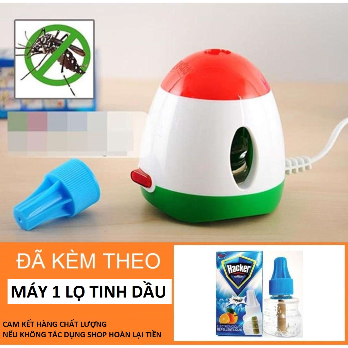 Máy Đuổi Muỗi Xông Tinh Dầu SHANKE Nhật Bản
