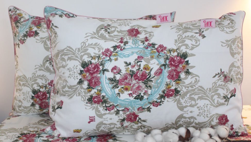 Gối Nằm Kèm Ruột Bông Chất Liệu Poly Cotton