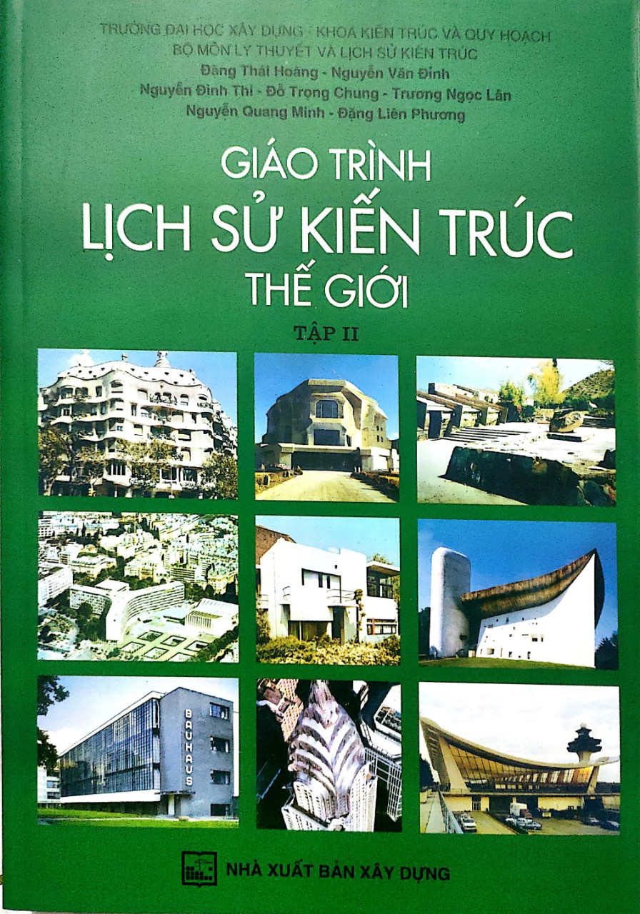 Sách - sách giáo trình lịch sử kiến trúc thế giới - tập 2