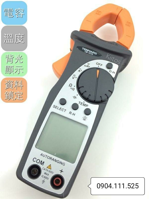 [HCM]Ampe kìm AC Tenmars TM-1016 (HVAC)