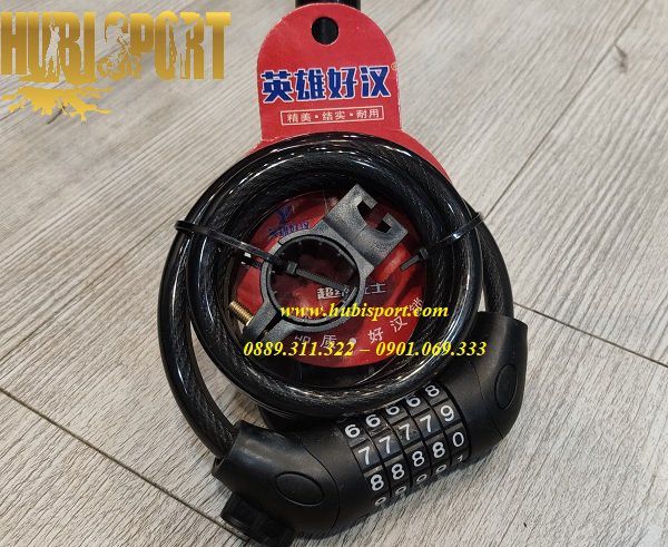 Khóa Dây 5 Số Có Thể Thay Đổi Mật Mã