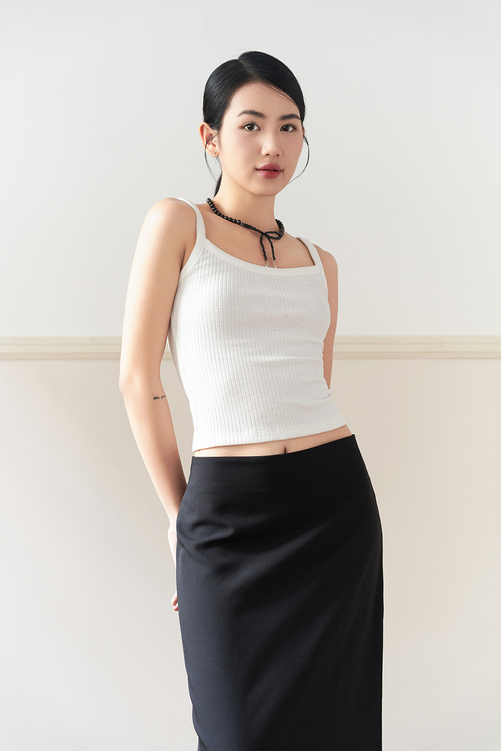 DOTTIE -  Áo thun hai dây căn bản - T0667