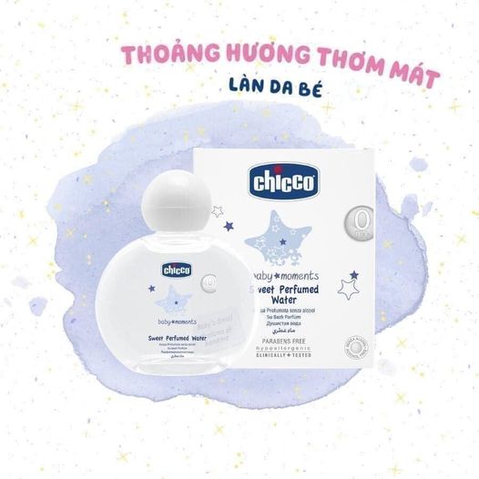 Nước hoa hương tự nhiên Chicco 0M+ 100ml