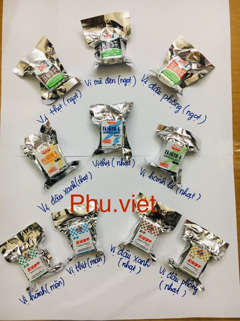1kg Lương Khô Mini (Vị Đậu Phộng(Ngọt))