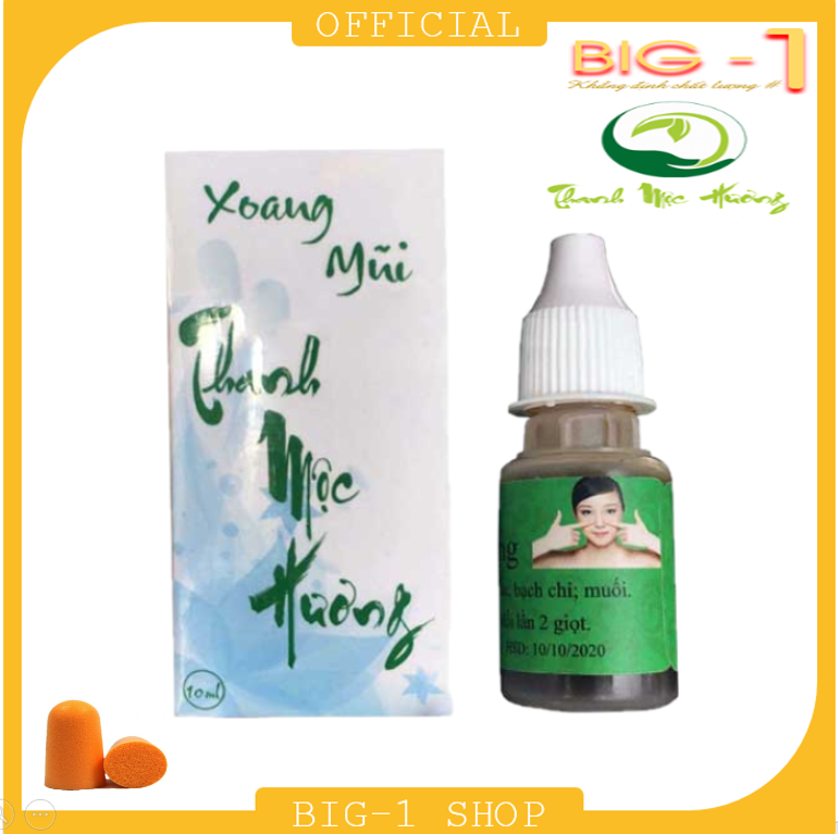 Thảo mộc viêm xoang cổ truyền Thanh Mộc Hương - Tặng cặp nút tai chống ồn 3M