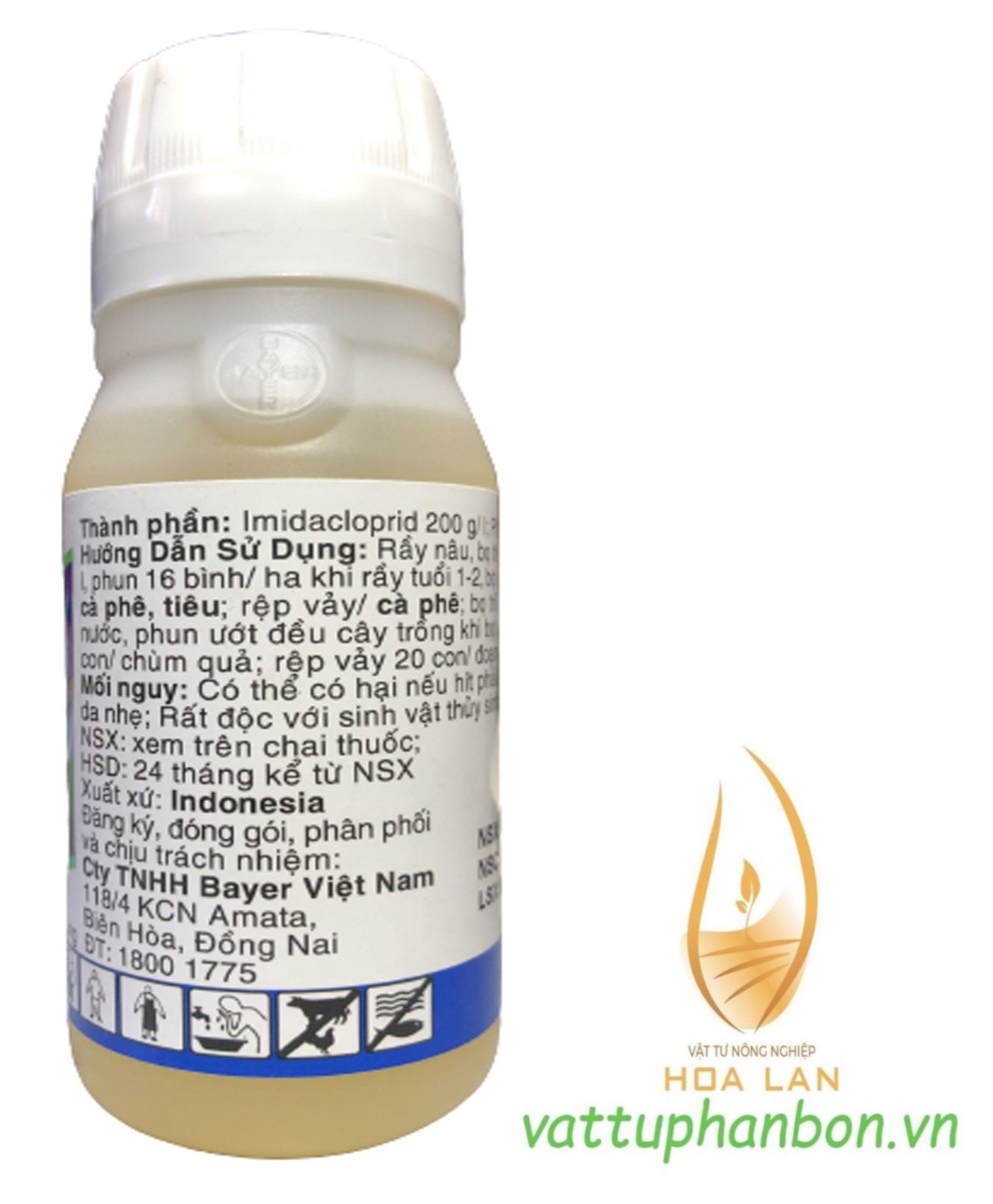 Diệt côn trùng CONFIDOR 200SL - #034B# 100ml