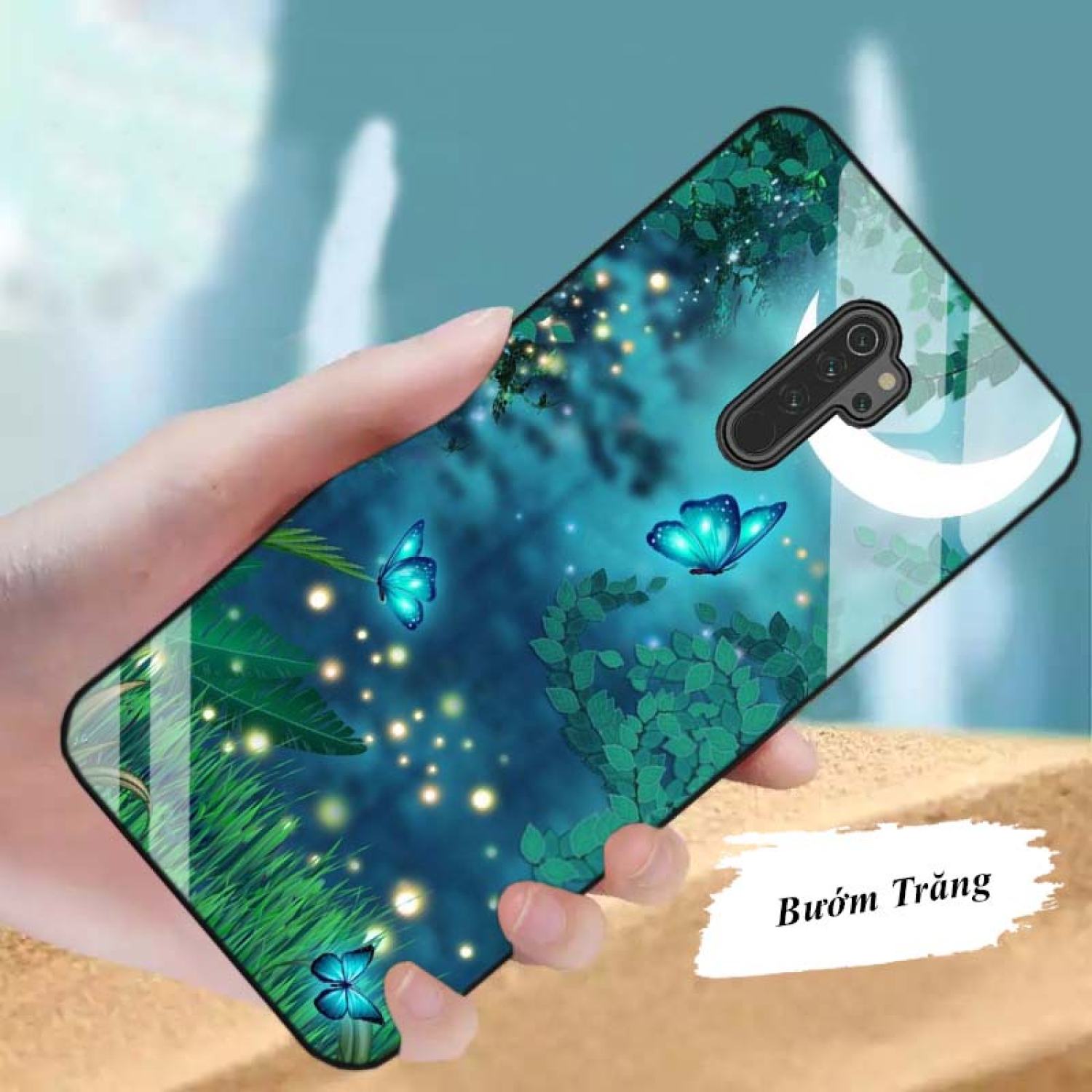 Ốp OPPO A5 (2020), A9 (2020) Lưng Kính Cường Lực Cao Cấp Mới ƞhất