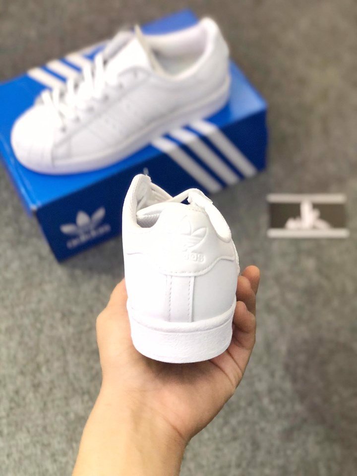 [CHÍNH HÃNG] Giày Adidas SuperStar All White EG4960