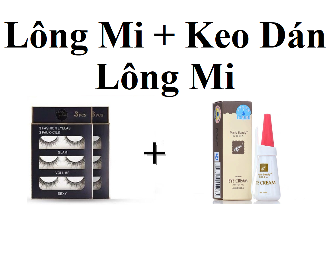 [HCM]Lông Mi Chồn 3D-07 Loại Cao Cấp - Hộp 3 Cặp Mi