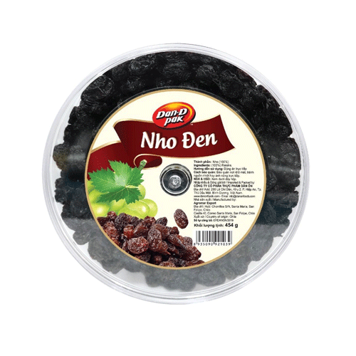 Nho đen khô dan d park 150g