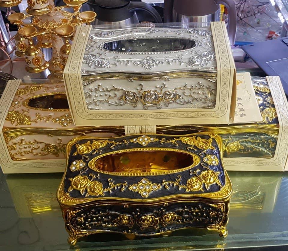 Hộp Để Giấy Hợp Kim cao cấp