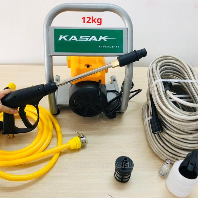 Máy rửa xe KASAKI 2000w mô tơ từ LÕI ĐỒNG 100%