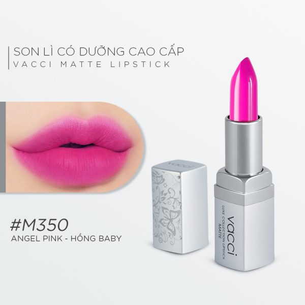 Son Lì Lâu Trôi Dưỡng Môi Cao Cấp Vacci Matte Lipstick
