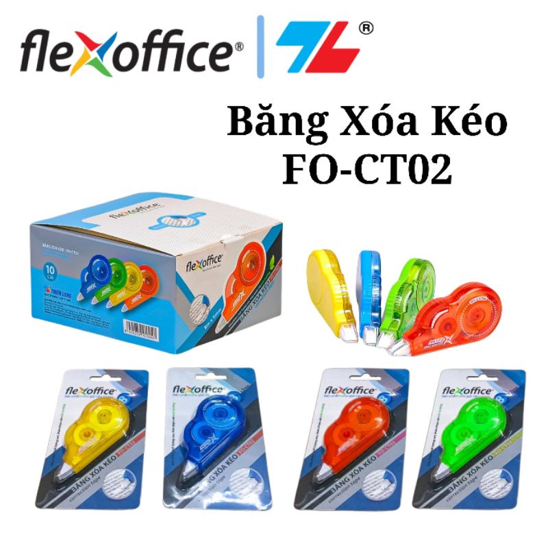 Xóa băng (8m x 5mm) Flexoffice FO-CT02 (Thiên Long)