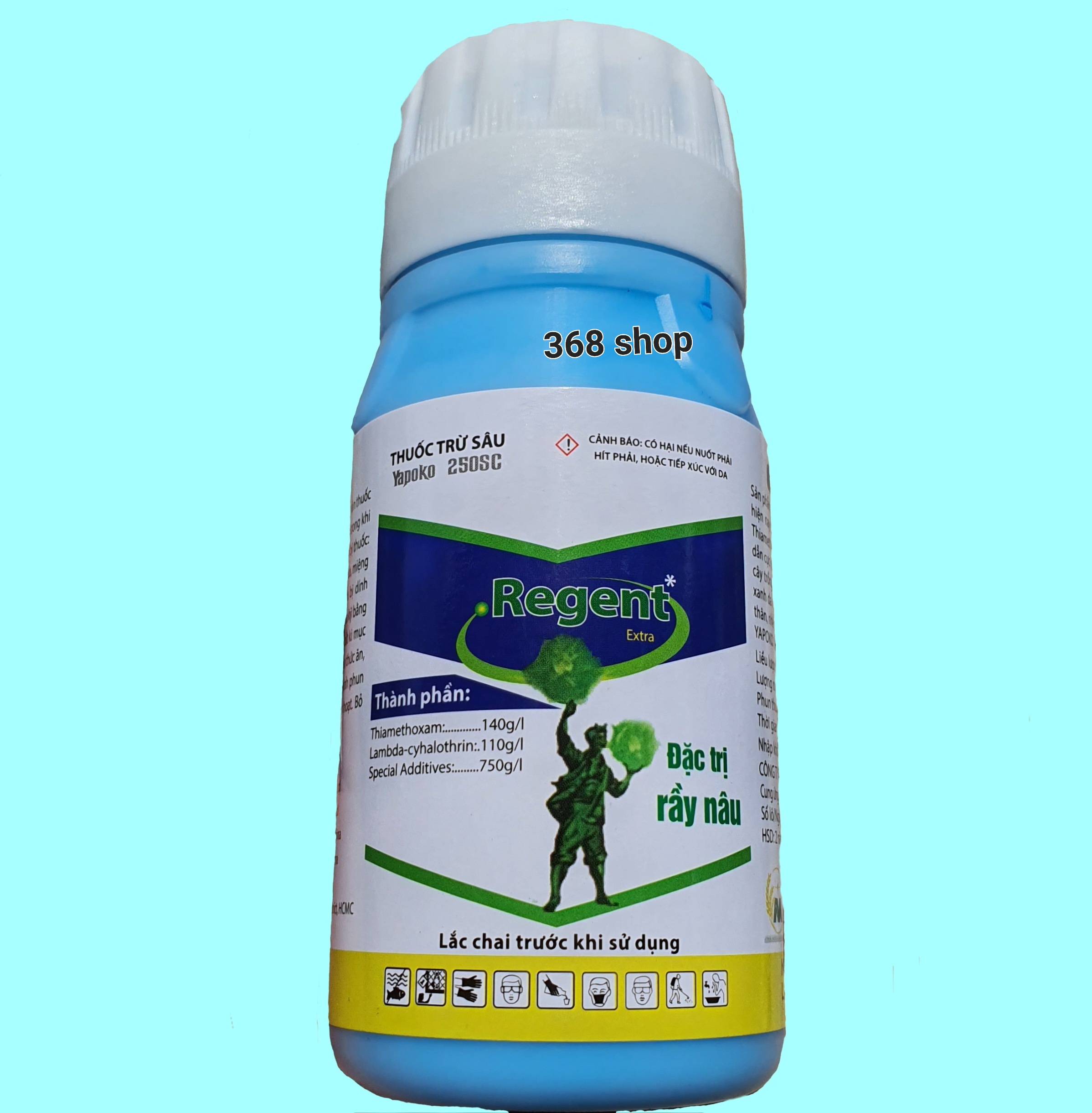 (Combo 5 chai)💎 Thuốc trừ sâu Regent (Chai 100ml) Đặc trừ rầy nâu 💖 Yapoko 250SC