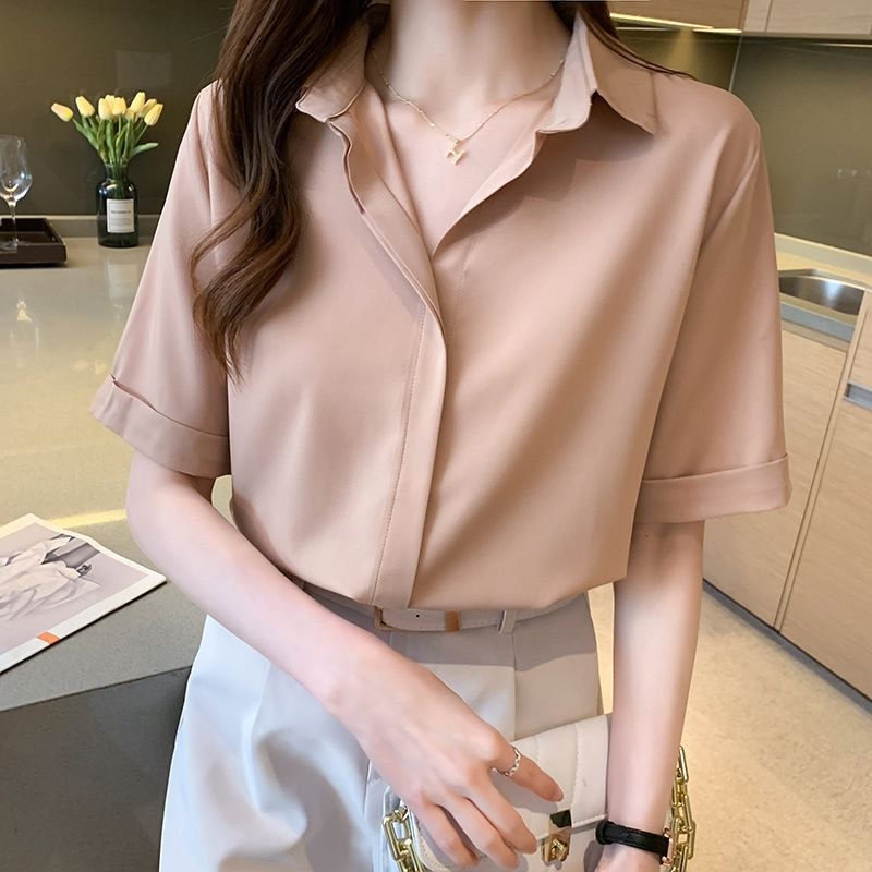 Áo sơ mi nữ trơn Mã L459 Thời trang EMEY LUXURY chất áo sơ mi nữ mềm mịn lên form cực chuẩn Phong cách thời trang thanh lịch với thiết kế đẹp