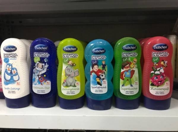 SỮA TẮM GỘI 2IN1 BUBCHEN