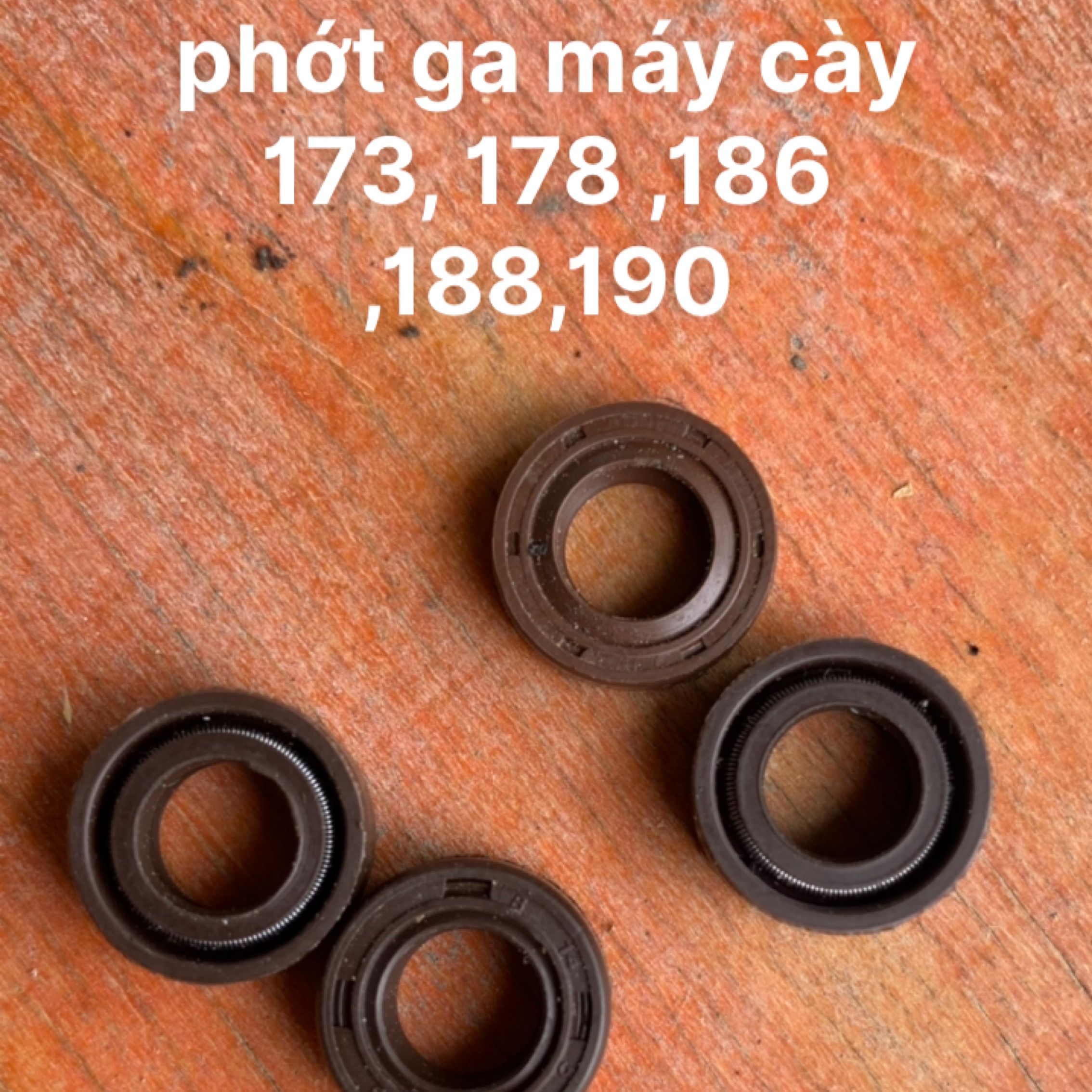 Phớt Ga Máy Cày 173 -178 và 186 máy 188 Phớt số hiệu 8-14-4 ( HGSHOPP ) đồ máy cày trung quốc