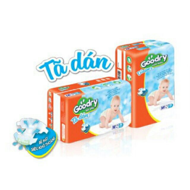 Tã dán goodry S46 / M42 / L38 / XL34